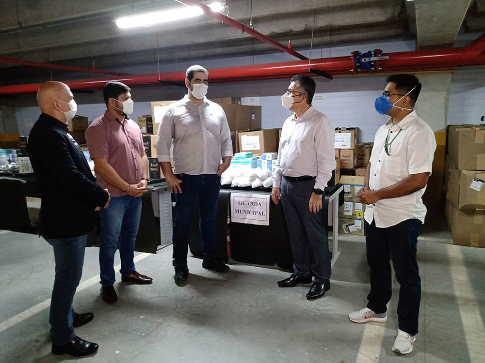 Em Manaus, Guarda Municipal recebe equipamentos de proteção