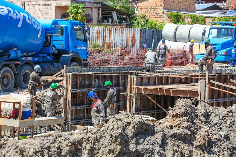 Obras do Prosamim podem gerar 1.200 novos empregos no Amazonas