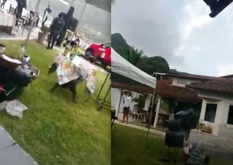 Grupo de pagode teve live interrompida a tiros pela polícia por engano; vídeo