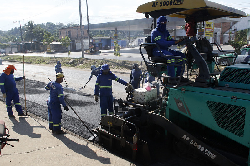 Requalifica chega a avenida Grande Circular 2 na zona Norte de Manaus