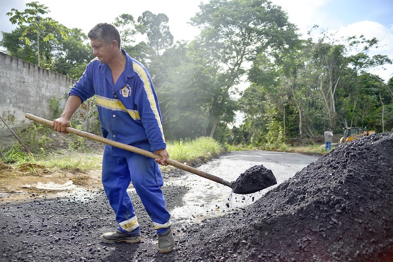 Ramal do Pau-Rosa tem obras de recuperação e manutenção em Manaus