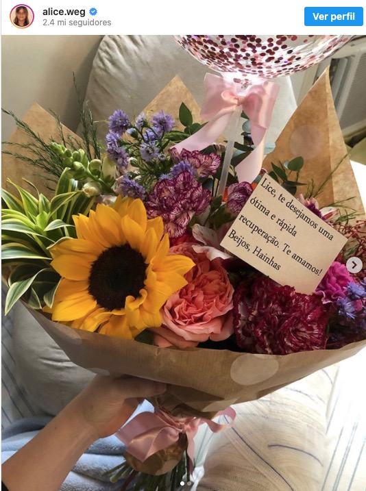 Alice Wegmann passa por cirurgia de urgência após sofrer acidente em casa 