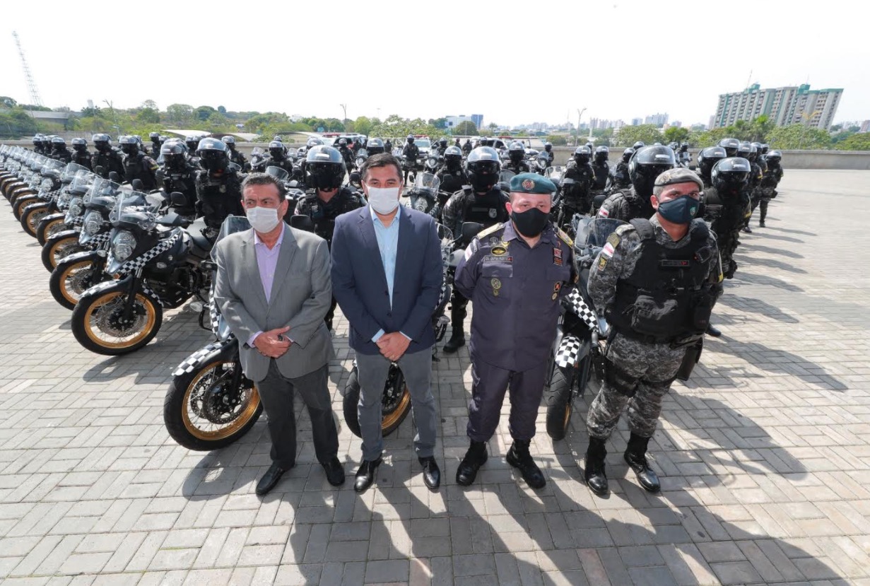 Programa ‘Rocam Motos’ é lançado para patrulhar locais de difícil acesso em Manaus 