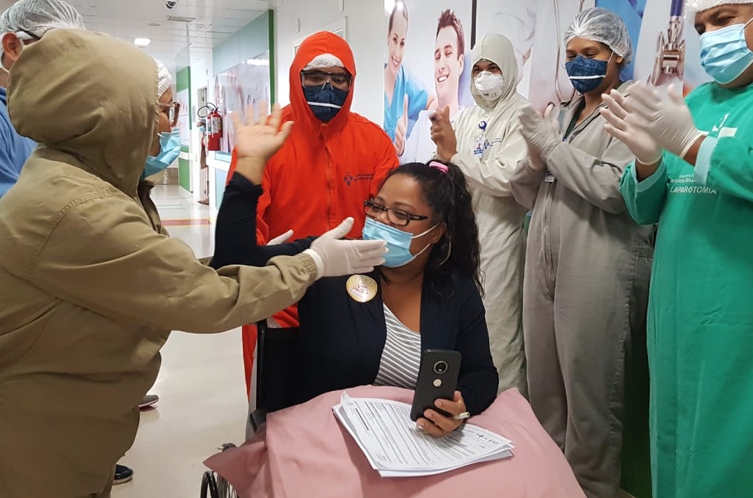 Hospital tem 1,5 mil altas de pacientes recuperados da Covid-19 em Manaus