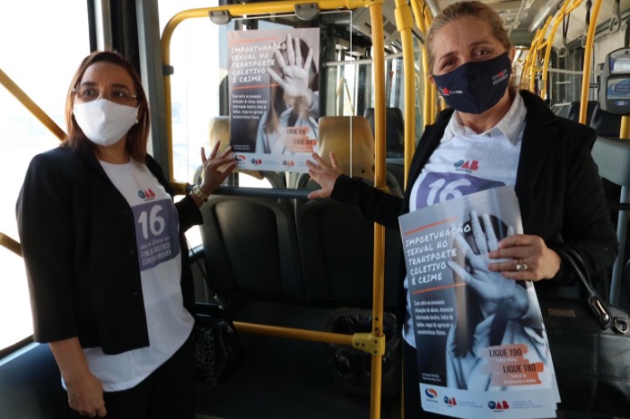 OAB e Sinetram iniciam campanha de combate a importunação sexual nos ônibus