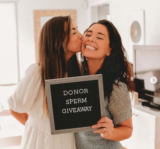 Casal de influencers surpreende ao sortear doação de esperma 