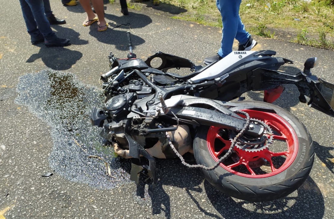 Cenas fortes: vereador atropela e mata motociclistas durante comboio 