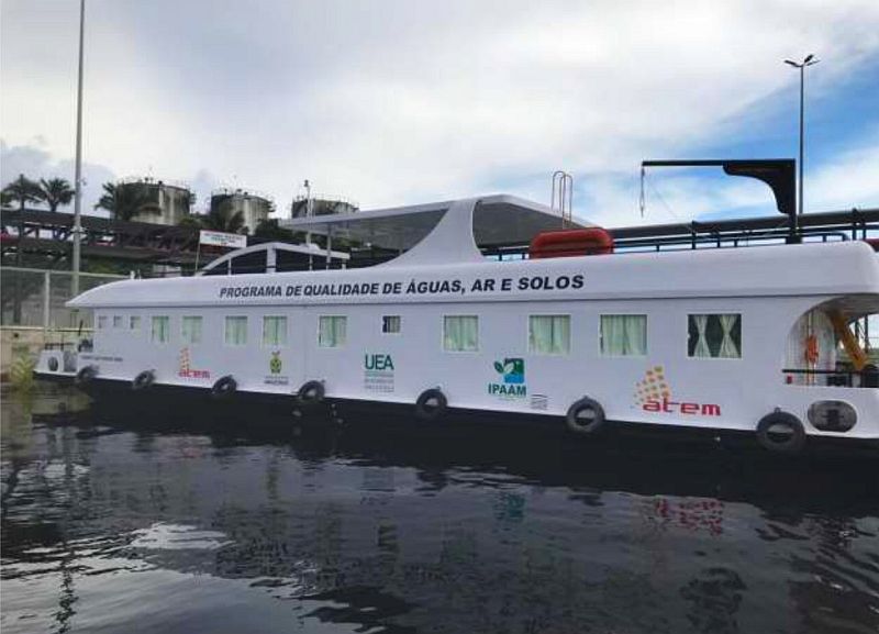 Qualidade da água ganha laboratório fluvial a ser usado pela UEA