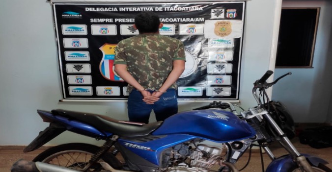 Homem que matou colega para roubar motocicleta é preso no Amazonas