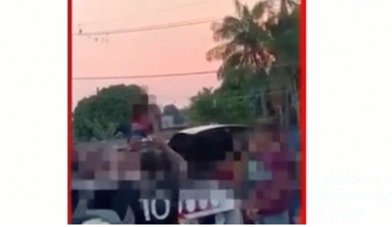 Mãe de menina flagrada dançando sob teto de carro depõe em Manaus 