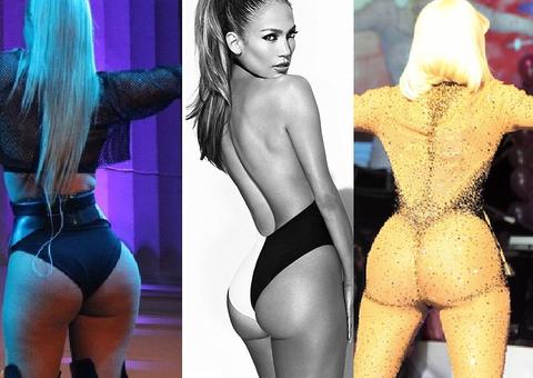 Cantoras apaixonadas por seus bumbuns gigantes; veja fotos e vídeos