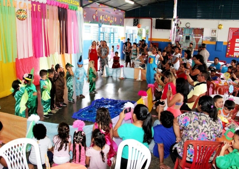 Centro de Educação Infantil encerra atividades com ‘Criançarte’  