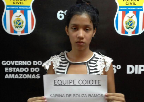 Jovem é presa em flagrante com 30 "kits" de drogas em Manaus