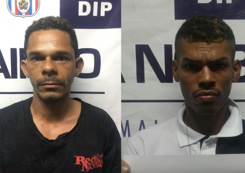 Foragidos do Compaj e Ipat são capturados no Centro de Manaus