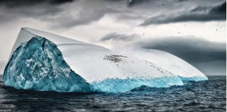 Gelo marítimo do tamanho da Índia desaparece após calor recorde