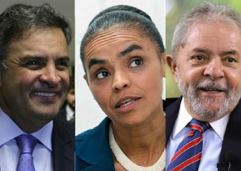 Marina derrotaria Aécio, Serra e  Lula, mas não Moro, diz Datafolha