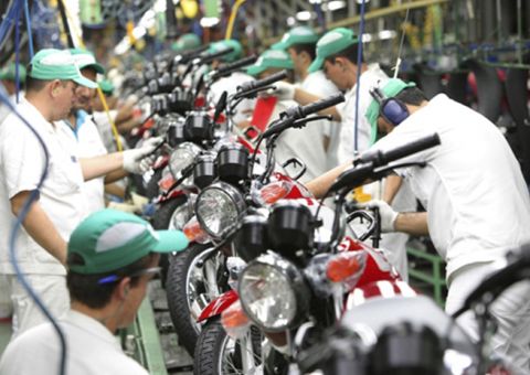  Polo de duas rodas encerra 2016 com saldo de produção negativo 