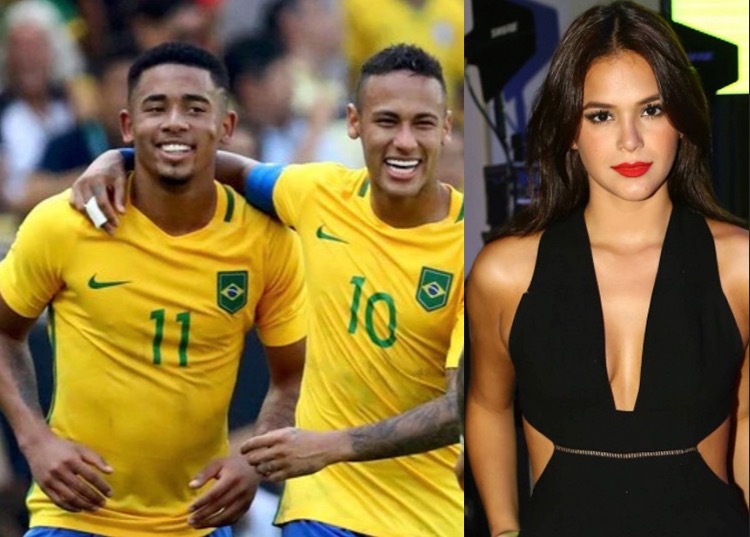 Amigo de Neymar, Gabriel Jesus polemiza ao comentar nudez de Bruna Marquezine na TV