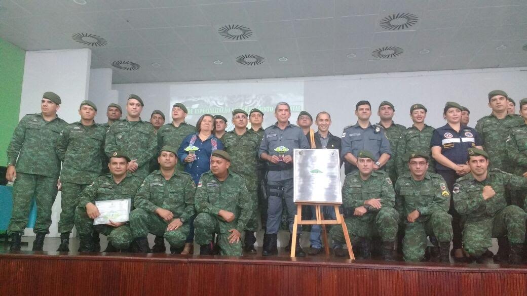 Ipaam e Batalhão Ambiental formam turma do curso de Policiamento Ambiental 2016