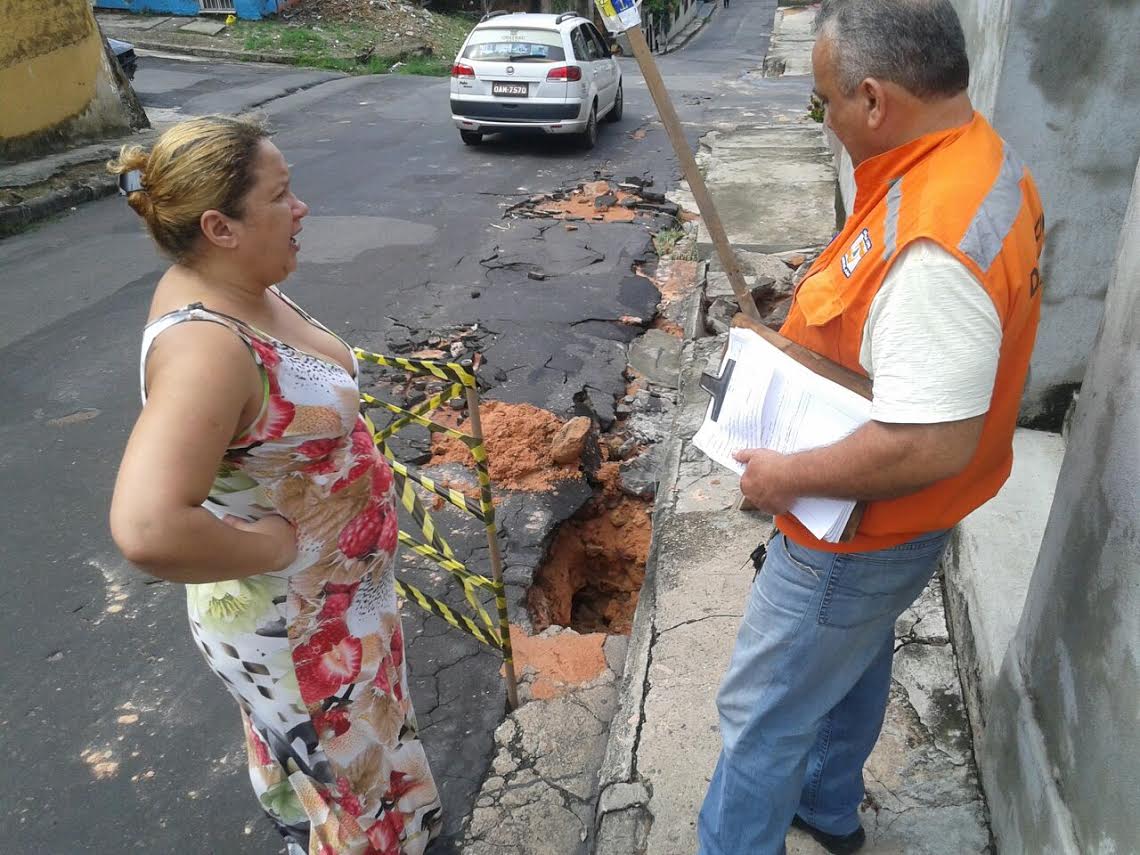 Sobe para 16 número de ocorrências registradas pela Defesa Civil em Manaus  