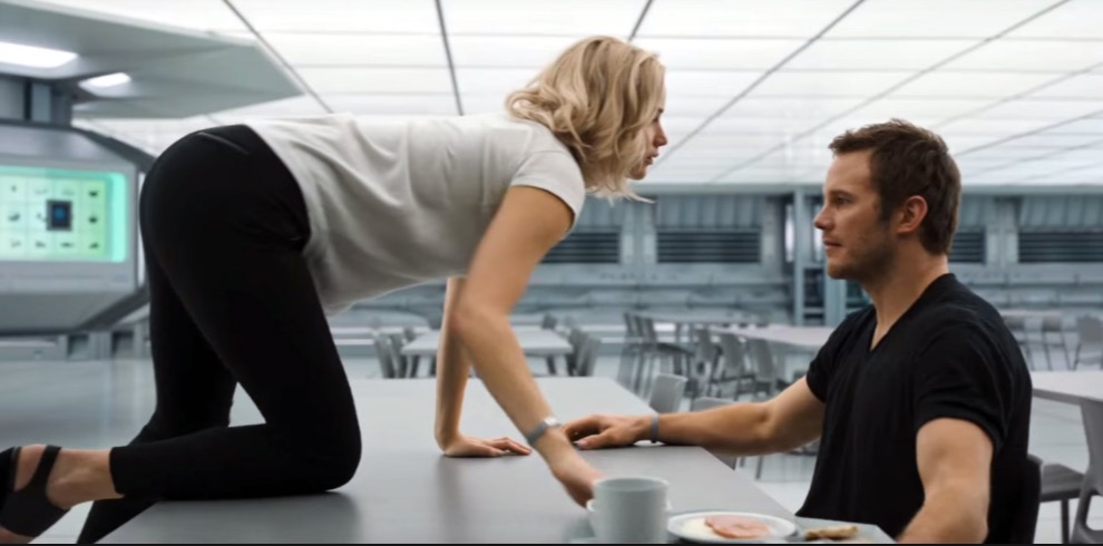 Ficção Passageiros ganha novo trailer emocionante. Confira