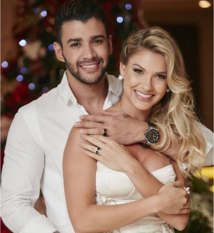 Andressa Suita está grávida de Gusttavo Lima