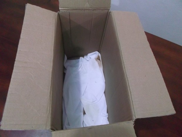 Recém-nascido é achado dentro de caixa de papelão na zona rural