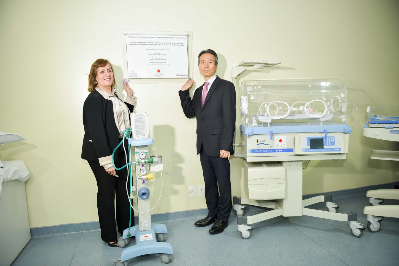 Instituto da Mulher recebe equipamentos doados pelo Consulado do Japão 