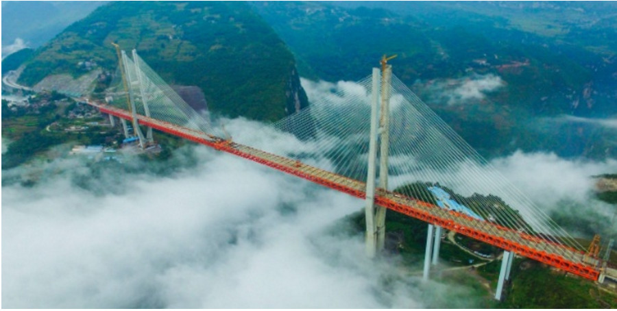 China inaugura ponte mais alta do mundo