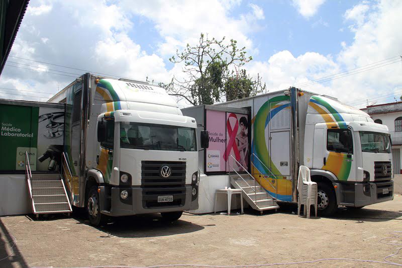 Zona leste de Manaus recebe Unidade Móvel de Saúde