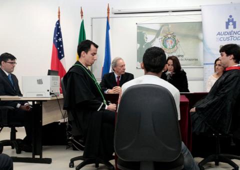 Órgãos ampliam audiências de custódia para presos em flagrante em Manaus 