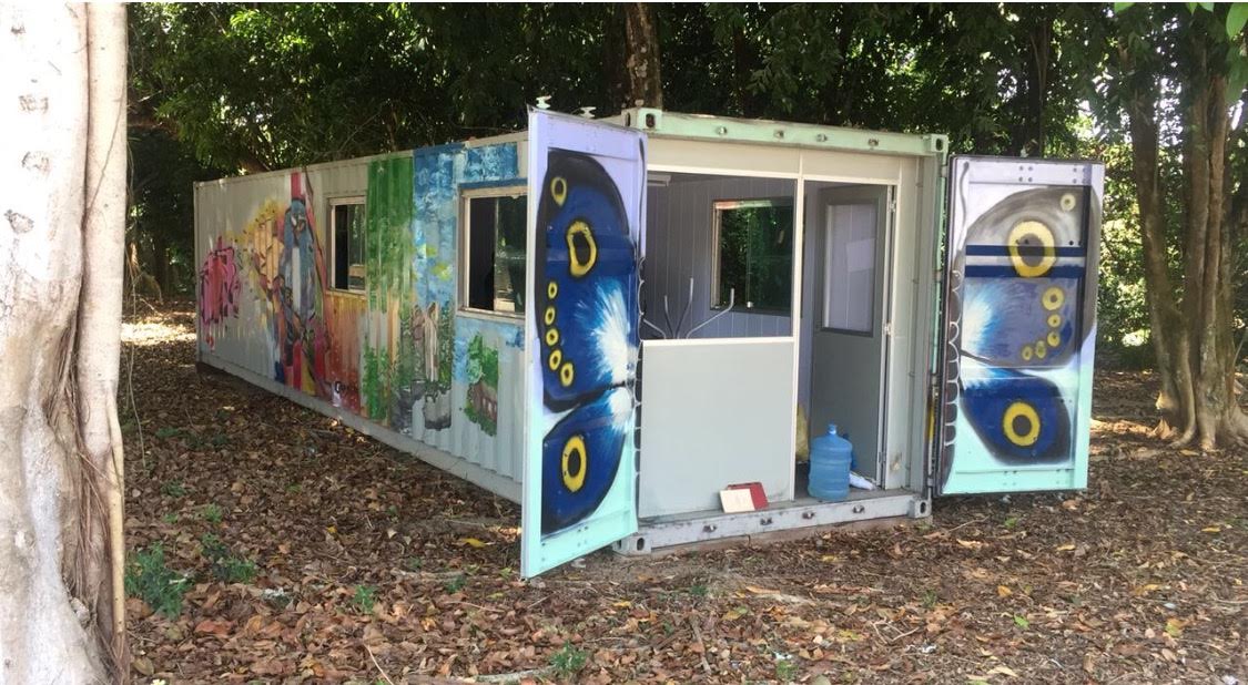 Biblioteca Contêiner inaugura este sábado em Manaus 