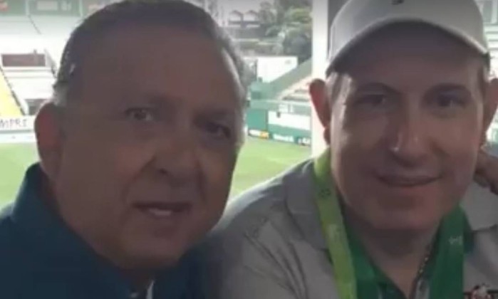 Sobrevivente da Chapecoense narra amistoso com Galvão Bueno