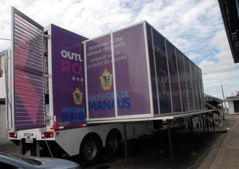 Dez unidades móveis  de saúde realizam atendimentos durante o mês de fevereiro em Manaus 
