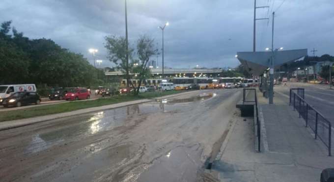 Serviços em adutora são finalizados e via é liberada na Zona Leste de Manaus