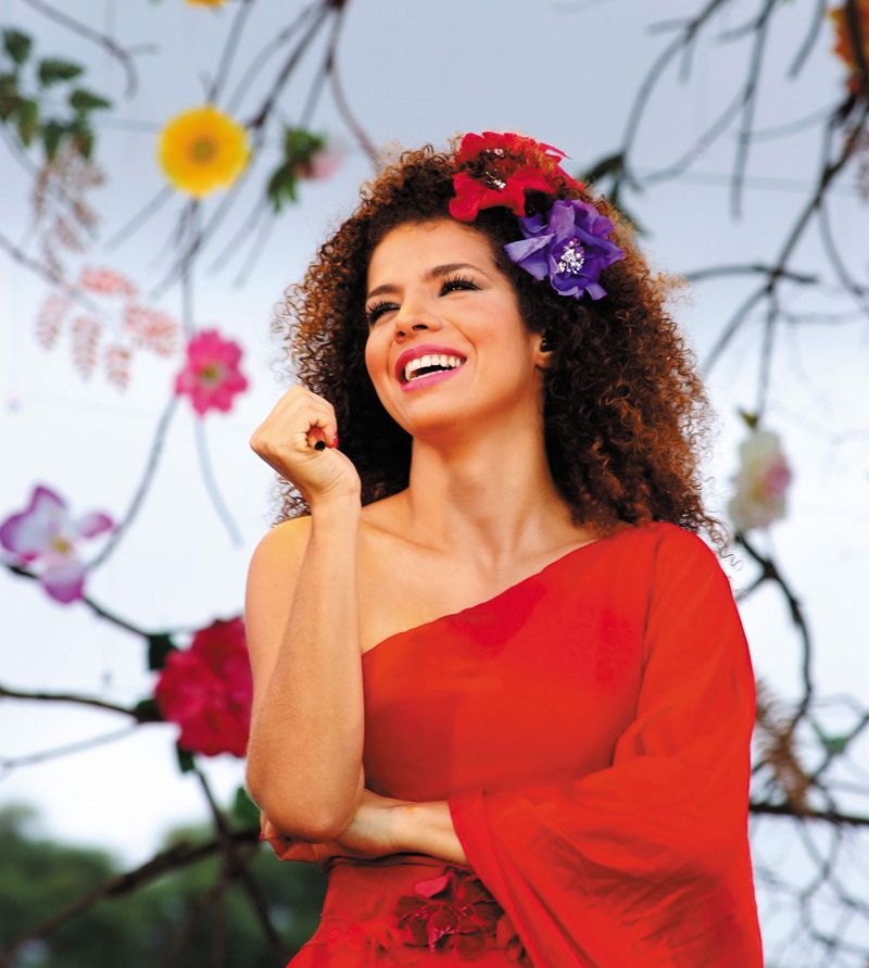 Vanessa da Mata faz aniversário e ganha gogo boy de presente