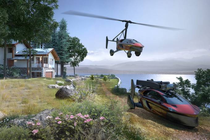 Carros voadores chegam ao mercado a preços surreais