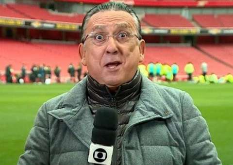 Torcida do Fla pede narração de Galvão Bueno em estreia na Libertadores