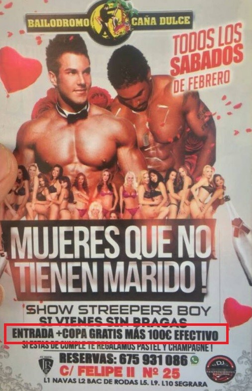 Boate oferece entrada grátis, bebida e dinheiro para mulheres que forem sem calcinha