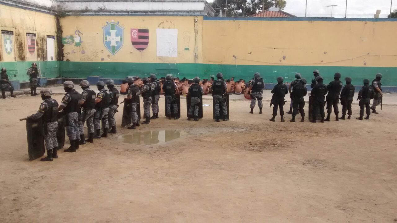 Cadeia Raimundo Vidal passa por revista nesta sexta