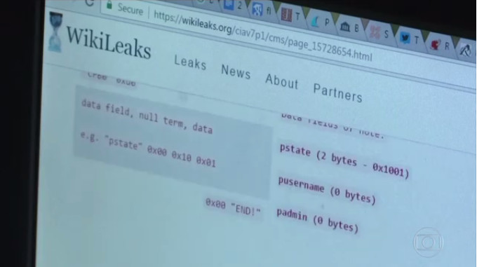 CIA pode espionar qualquer coisa ligada à internet, afirma Wikileaks