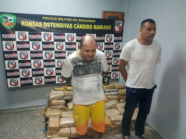 Após denúncias, colombianos são presos enquanto faziam entrega de drogas em Manaus