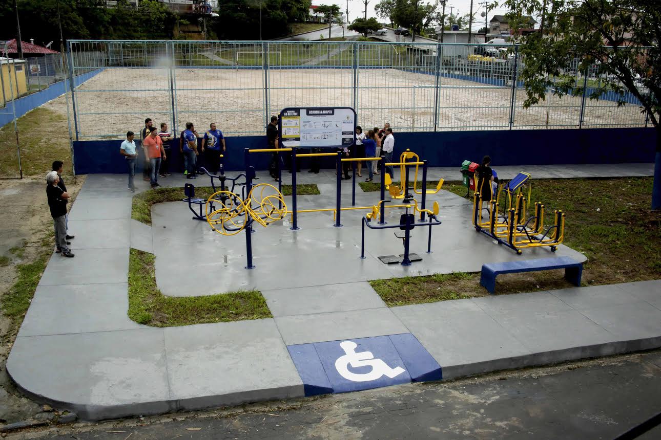 Mais uma academia híbrida ao ar livre é inaugurada em Manaus 