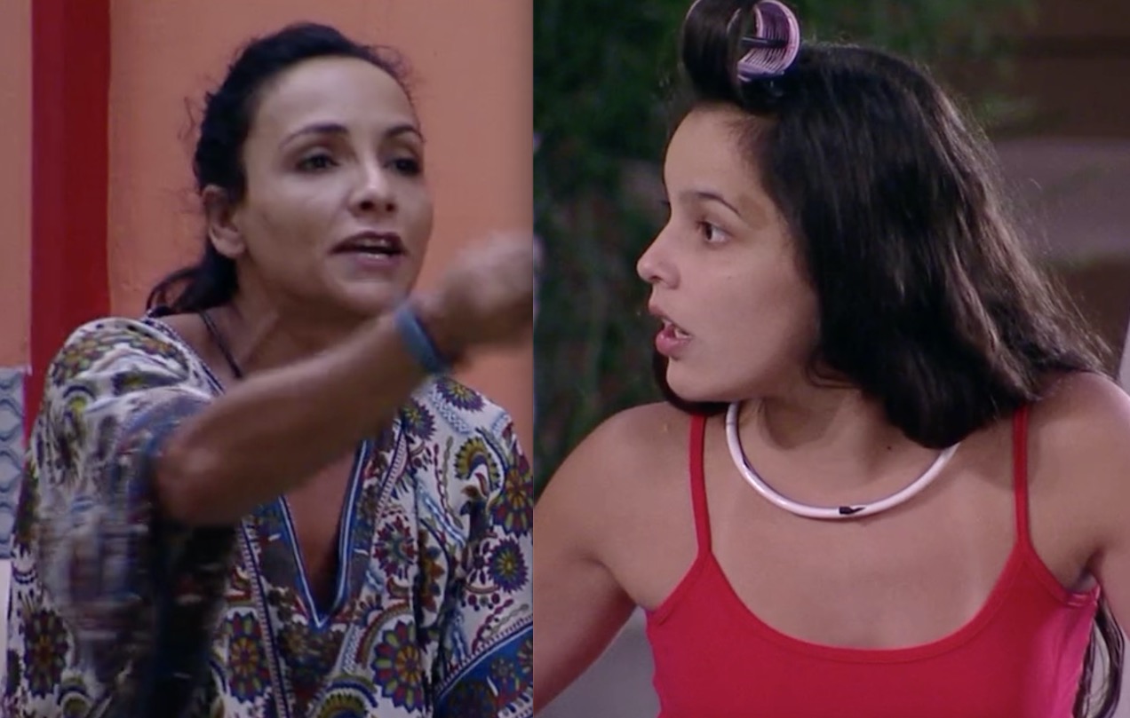  Marinalva e Emilly brigam após prova de resistência