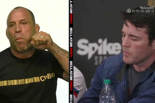 Durante coletiva polêmica, Wanderlei Silva dispara para Sonnen: ‘Chupa as minhas b***’