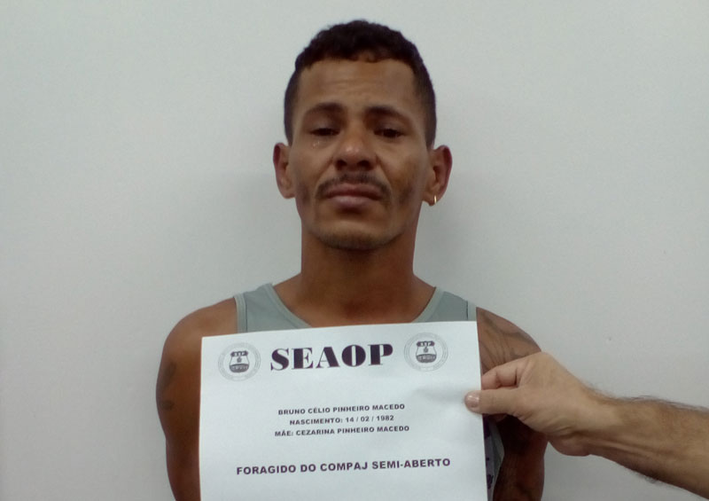  Foragido do Compaj finge que é irmão falecido para não ser recapturado em Manaus