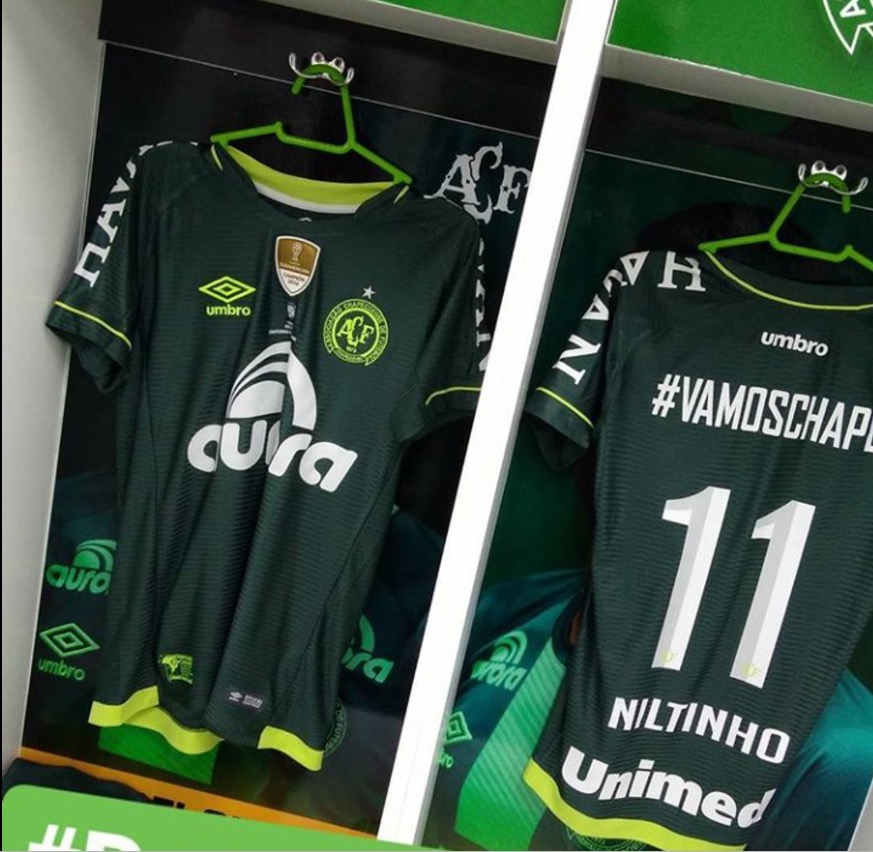 Chape promete estrear novo uniforme hoje a noite, contra o Atlético Nacional