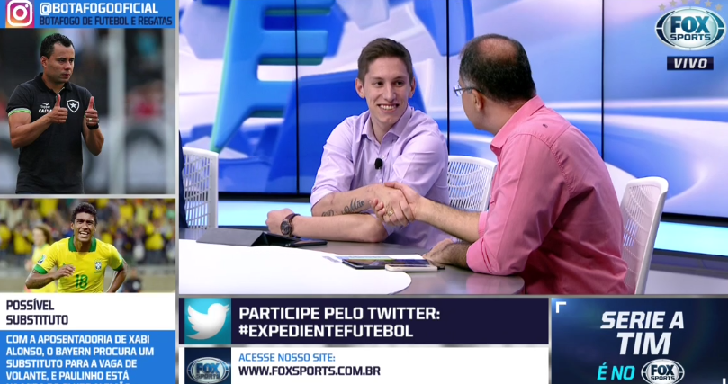 Jackson Follmann estreia como comentarista da Fox