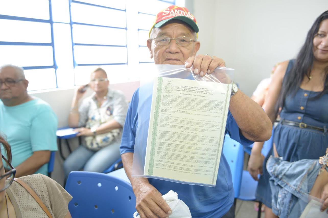 Títulos definitivos devem ser entregues em Manaus e no interior 