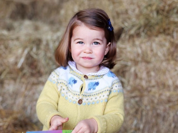 Princesa Charlotte completa 2 aninhos e família Real divulga nova foto fofíssima 